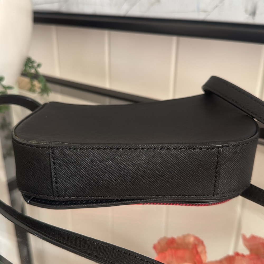 KATE SPADE Newbury Lane Carsen Crossbody Bag Red Buffalo Plaid & Black Holiday - Picture 3 of 5